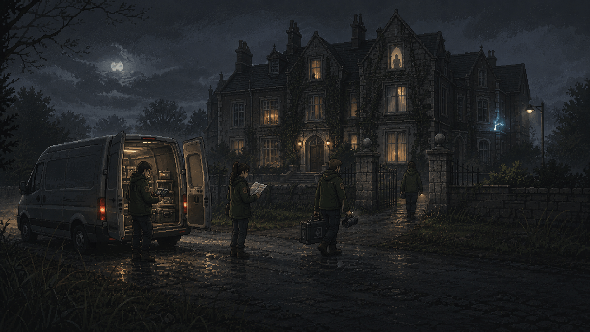 Paranormal Investigation Management Strategy Game